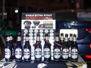 ACCRA BREWERY PLC UNVEILS NEW LOOK OF EAGLE EXTRA STOUT eagle extra stout new look