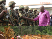 Galamsey Fight: President Directs the Deployment of Police and the Military military and galamsey