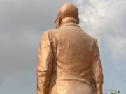 Damage on President Akufo-Addo’s Statue in Sekondi-Takoradi