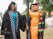 Jackie Appiah And Manager Graduates With Masters Degree. jackie appiah