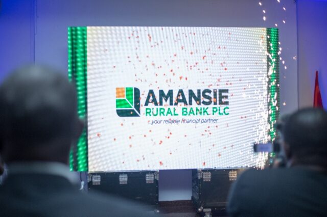 Unveiled-new-corporate-identity-of-Amansie-West-Rural-Bank Amansie Rural Bank PLC Donates 100 Bags of Cement to Adum Blue Light