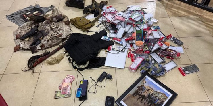 Items found at the hideout (Offinso)