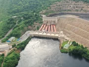 Mahama visits Akosombo Dam after GRIDCO substation fire akosombo dam