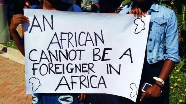 xenophobia in SA Xenophobia in south africa; ghanaian evacuated to Ghana