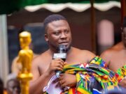 Ashanti Regional Minister Updates Asantehene on Ongoing Projects at Akwasidae Festival Ashanti Regional Minister, Frank Amoakohene at Akwasidae Festival