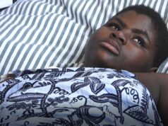 A young girl survived the tragic accident at Ofankor-Pokuase but lost both legs. the young girl involved i the accident